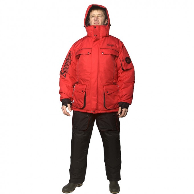 Костюм CANADIAN CAMPER SNOW LAKE PRO, цвет Red/Black, XXL 4630049512712 Костюм CANADIAN CAMPER SNOW LAKE PRO, цвет Red/Black, XXL 4630049512712