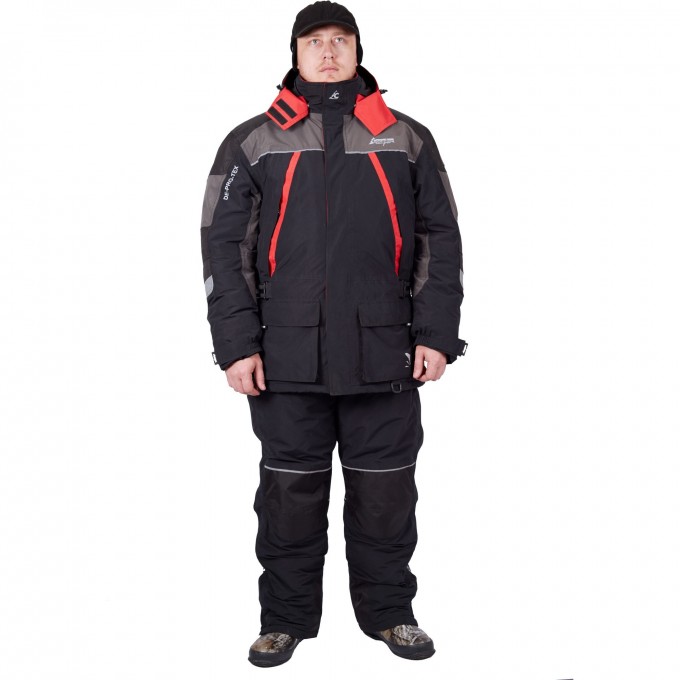 Костюм CANADIAN CAMPER VIKING, цвет black/grey, XXXL 4670008117701 Костюм CANADIAN CAMPER VIKING, цвет black/grey, XXXL 4670008117701