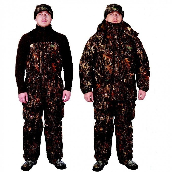 Костюм охотничий зимний CANADIAN CAMPER Hunter цвет серый камуфляж , XL, I рост 4670008119392 Костюм охотничий зимний CANADIAN CAMPER Hunter цвет серый камуфляж , XL, I рост 4670008119392