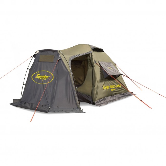 Палатка CANADIAN CAMPER RINO 2 Comfort, цвет forest 4670008118708 Палатка CANADIAN CAMPER RINO 2 Comfort, цвет forest 4670008118708